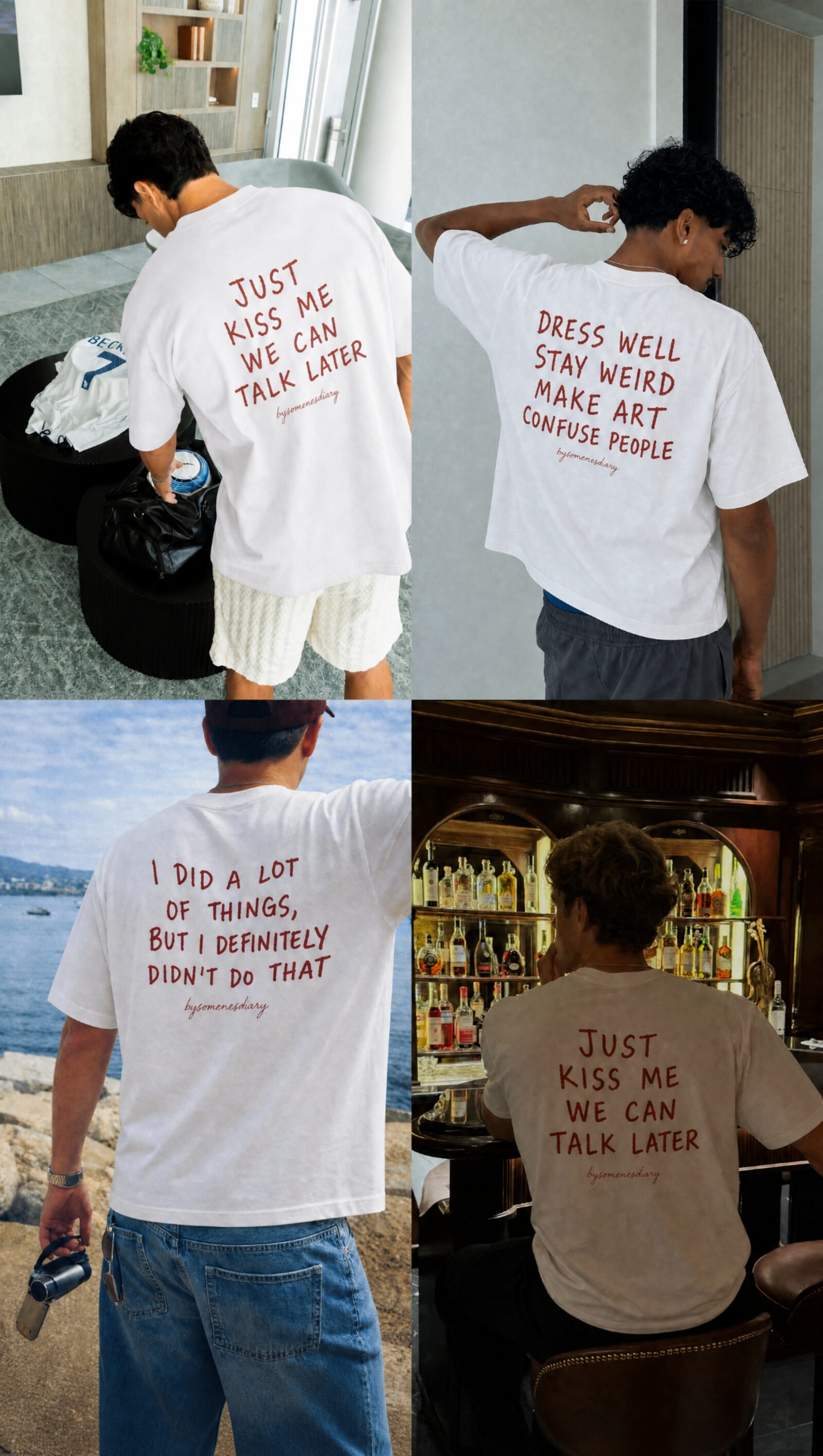 bysomeonesdiary editorial collage